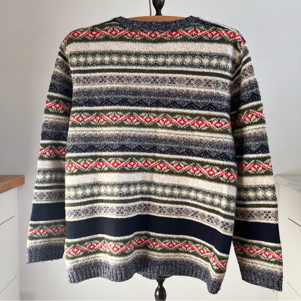 Northern Reflections Multicolor Fairisle Cardigan - Picture 6 of 6